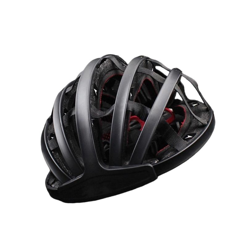 Cycling In City - Y1UC 大人用バイクヘッドギア、折りたたみ可能なヘルメット本体付き、日常の道路での使用に最適