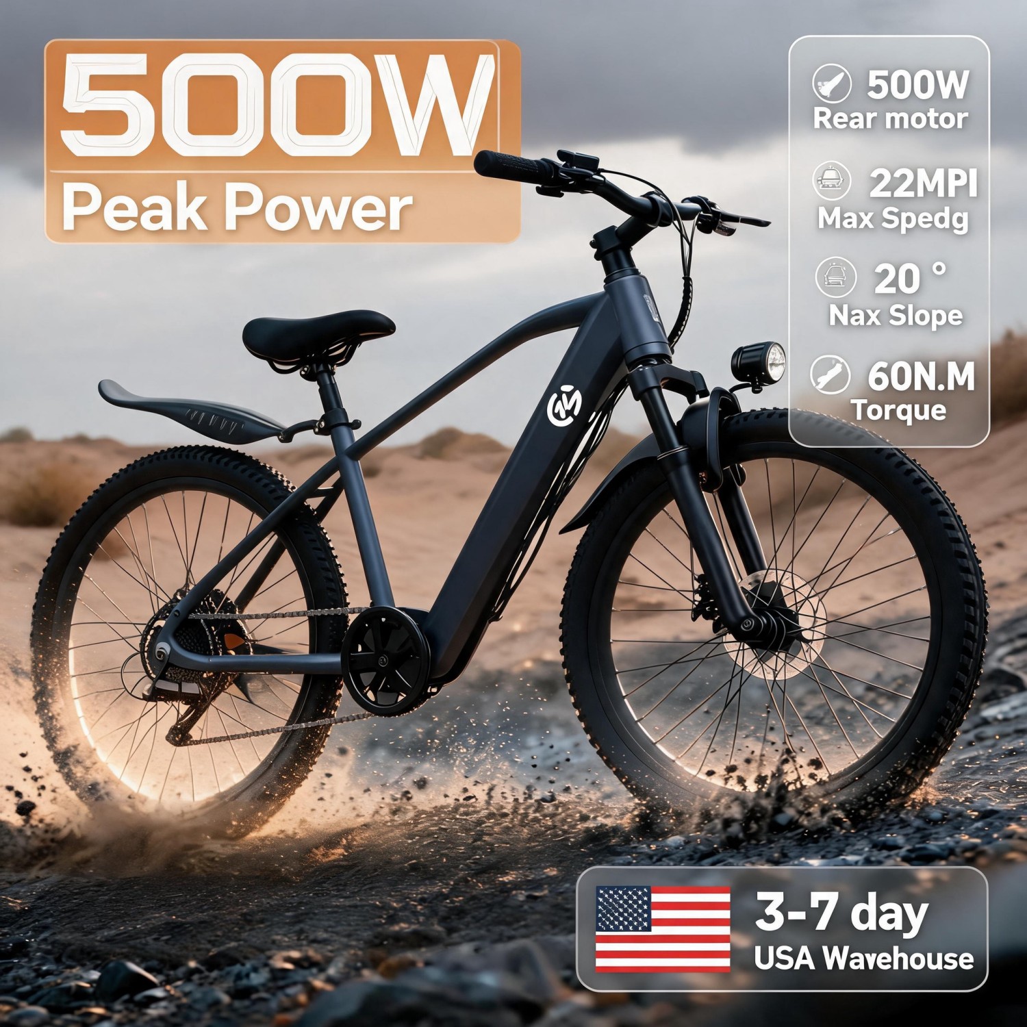 Commuter Cycling - サイバーマンデー電動自転車、全地形対応電動自転車、競技グレードオフロード通勤用電動自転車、サイクリングエキスパートが最適化したパワーシステムとペダルアシスト搭載、高級仕様、無料ロックツールセット付き、豪華なホリデーギフト