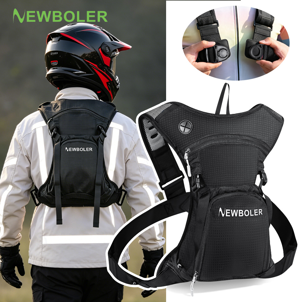 Cycling Commute Backpack - NEWBOLER 8L オートバイサイクリング水分補給パック MTB オフロードモトクロスウォーターバックパックスポーツマウンテンバイクウォーターバッグ