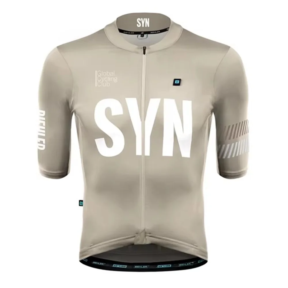 Cycling Loop - 新しいスタイル SYN チームサイクリングジャージ男性 2024 夏シンジケート半袖ジャージ自転車スポーツ乗馬自転車シャツ