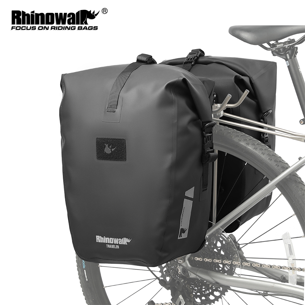 Cycling Commuter Bag - Rhinowalk 自転車パニアバッグ 6L/12L/20L/25L クイックリリース 防水 サイドバッグ