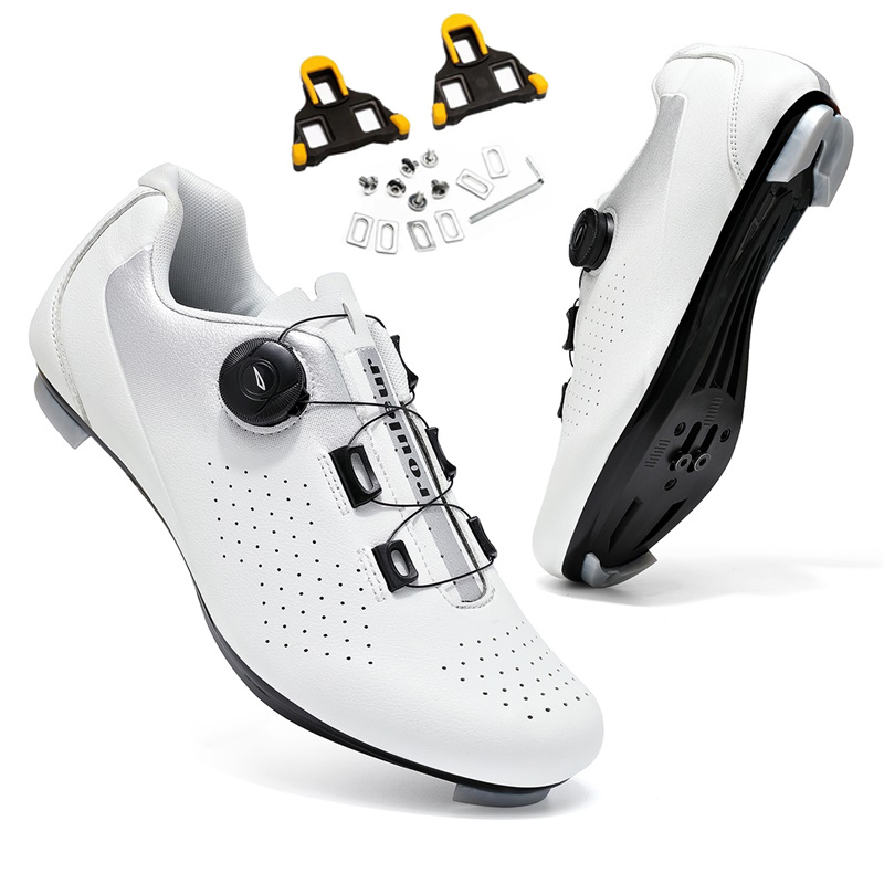 Cycling Commuter Shoes - ロードサイクリングシューズ フラットクリートシューズ スピードサイクリングスニーカー メンズバイクシューズ レディース セルフロック式