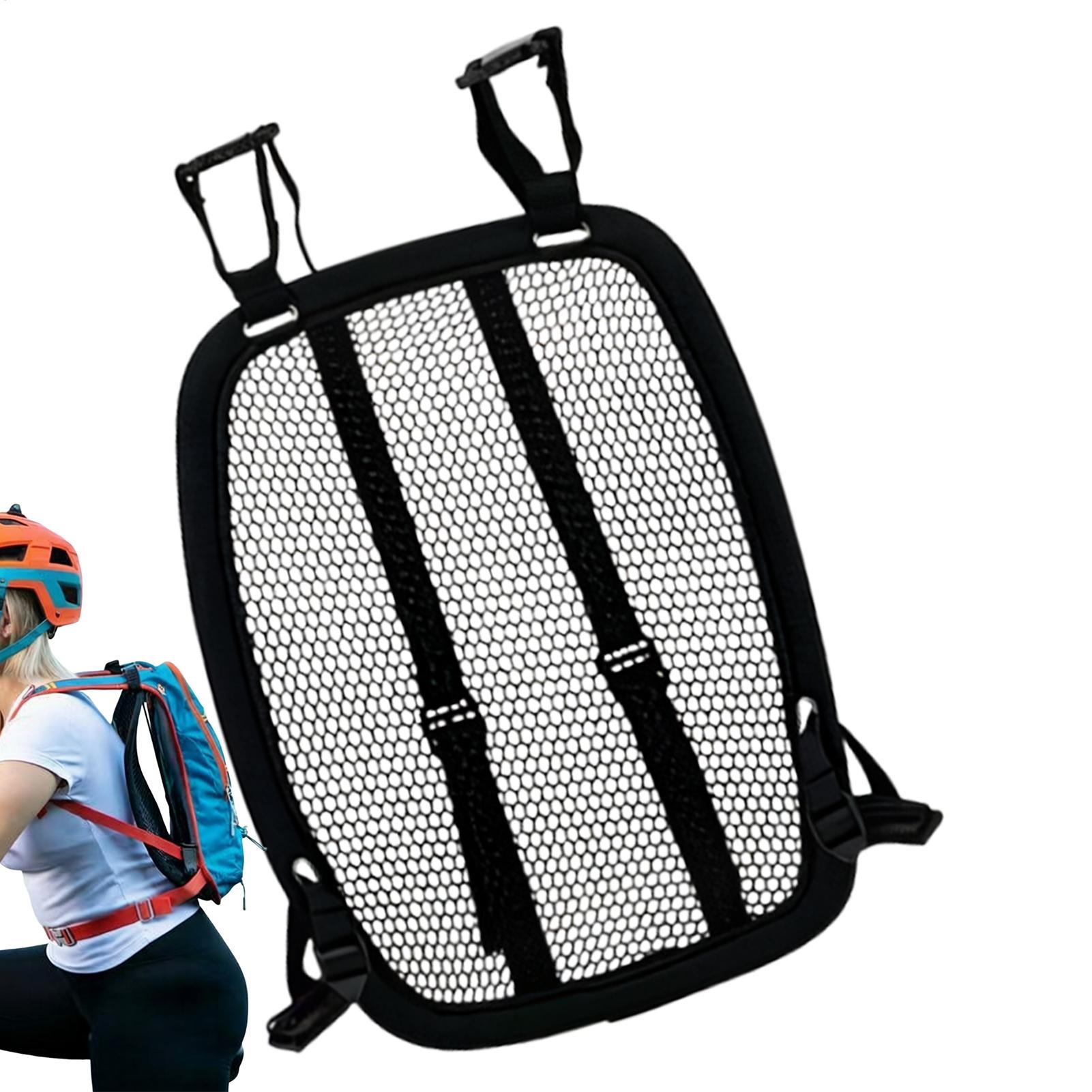 Cycling Commute Backpack - 通気性のあるメッシュバックパックスペーサー換気フレーム、軽量サポート、ハイキング、サイクリング、登山、旅行に最適