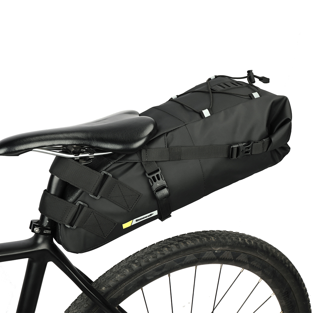 Rhinowalk-防水自転車サドルバッグ,反射型折りたたみ - Panniers Waterproof Rear のレビューと価格