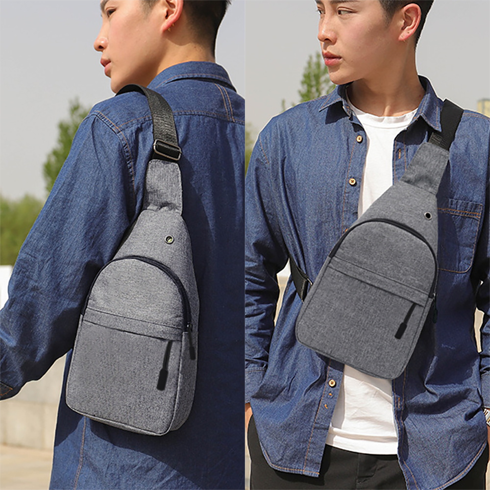 シングルショルダーメンズチェストバッグクロスボディバッグゴー - Cycling Commuter Bag のレビューと価格