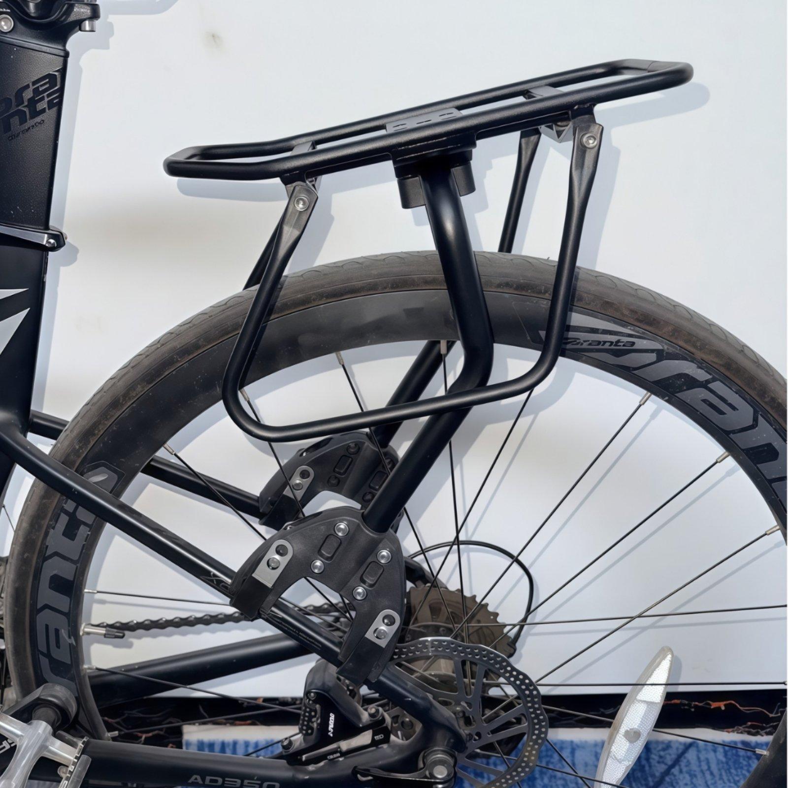 クイックリリースサイクルカーゴラック 取り付け簡単 シートポ - Commuter Cycling のレビューと価格