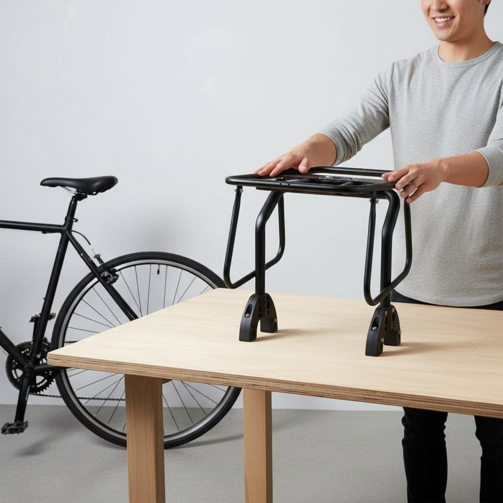 クイックリリースサイクルカーゴラック 取り付け簡単 シートポ - Commuter Cycling のレビューと価格