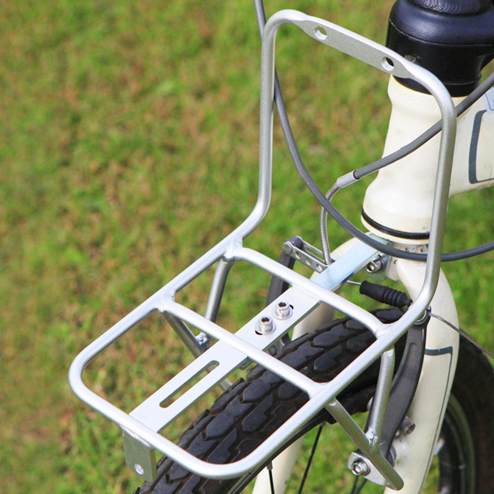 自転車フロントラック アルミ合金キャリア ヘビーデューティー - Commuter Cycling のレビューと価格