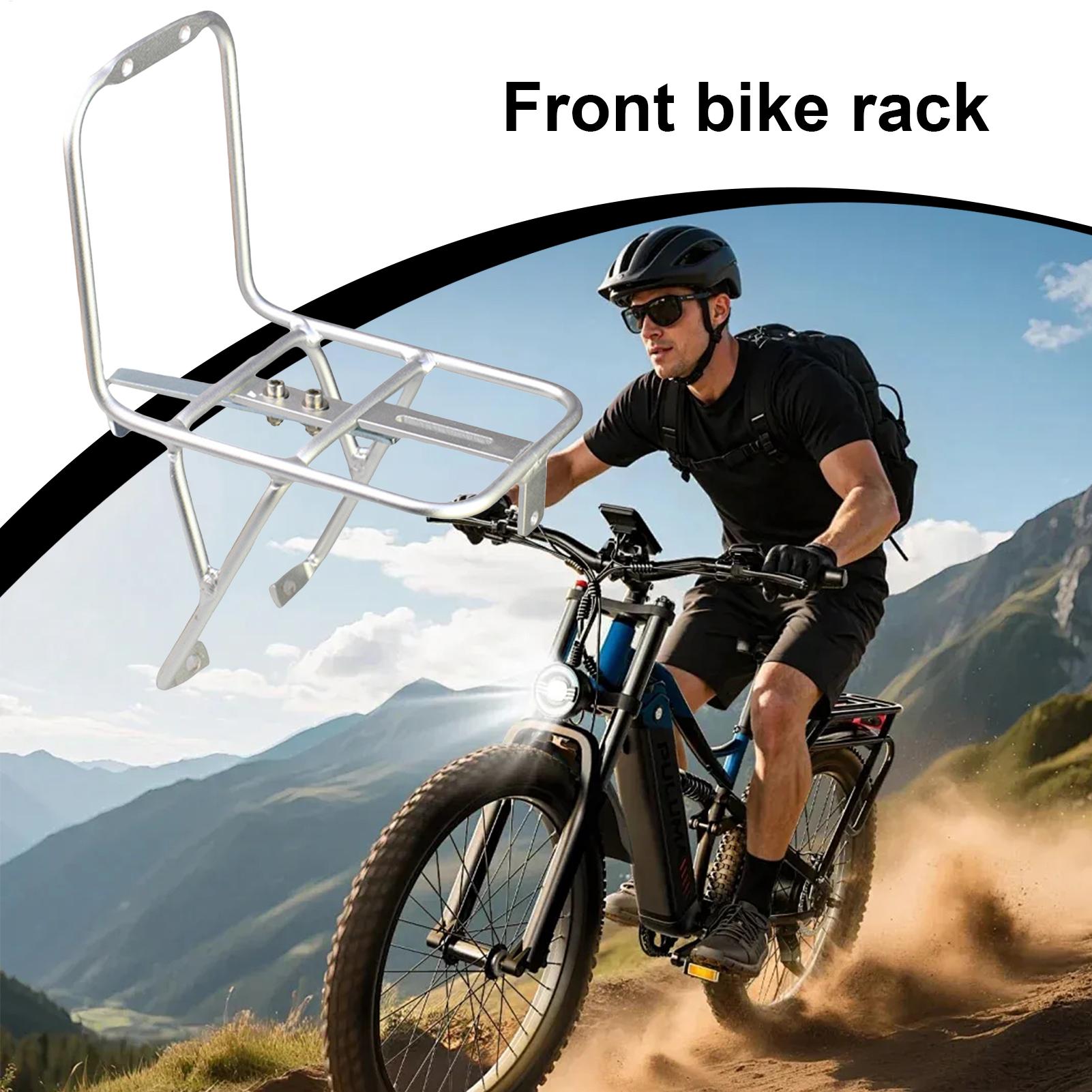 自転車フロントラック アルミ合金キャリア ヘビーデューティー - Commuter Cycling のレビューと価格