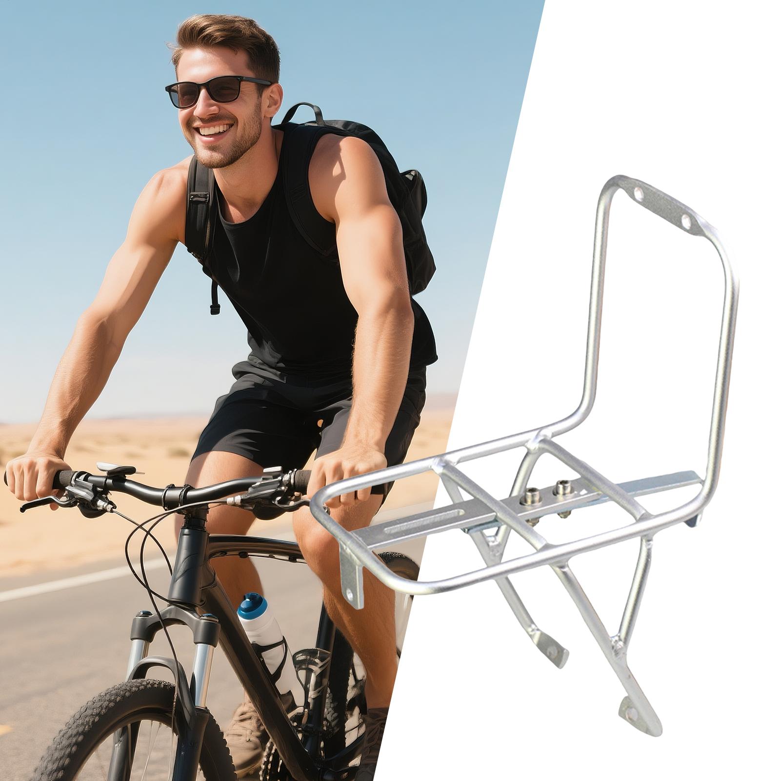 自転車フロントラック アルミ合金キャリア ヘビーデューティー - Commuter Cycling のレビューと価格