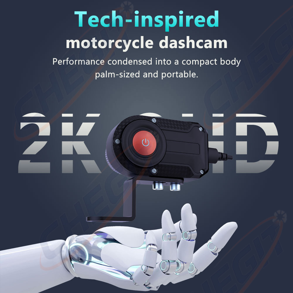新型2K HDバイク用ドライブレコーダー 防水IP66 Wi - Cycling Loop のレビューと価格