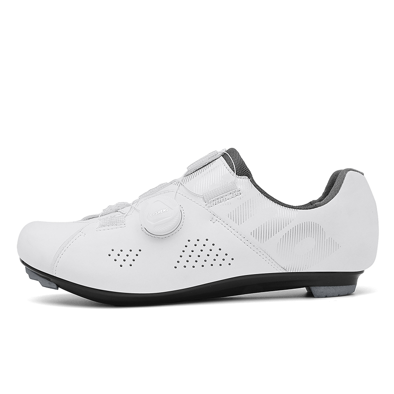シングルバックルロードサイクリングシューズ、硬質補強されたロ - Cycling Commuter Shoes のレビューと価格