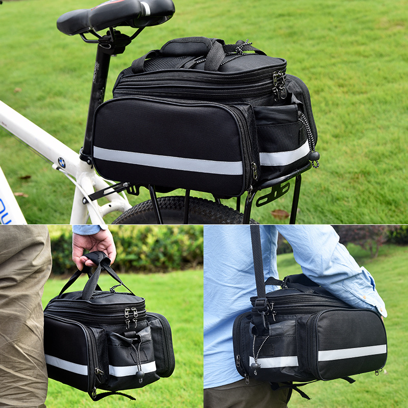 大容量自転車パニエバッグマウンテンバイクリアシェルフバッグ防 - Panniers Waterproof Rear のレビューと価格
