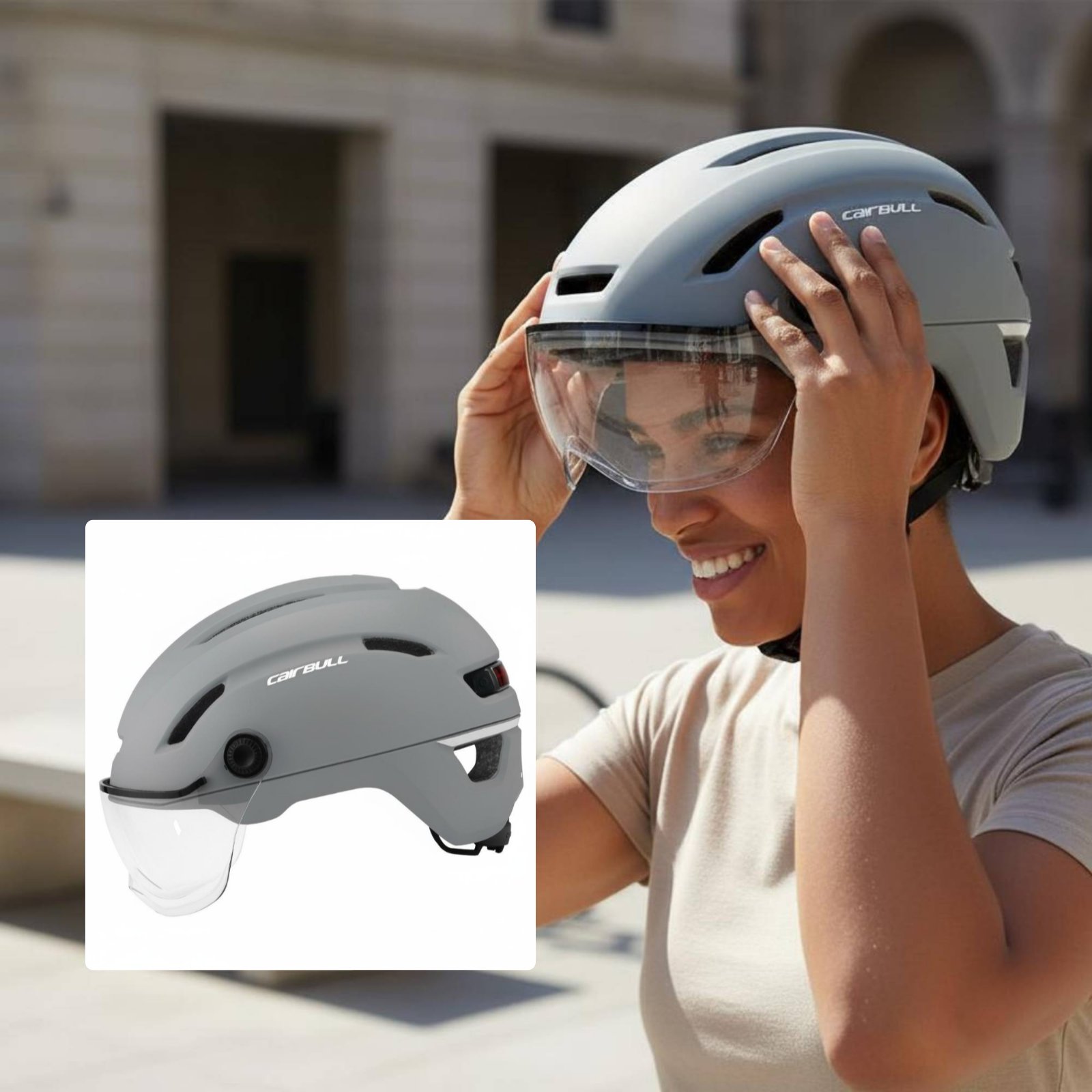 電動自転車通勤用ヘルメット NTA 8776 認定シティサイ - Cycling In City のレビューと価格