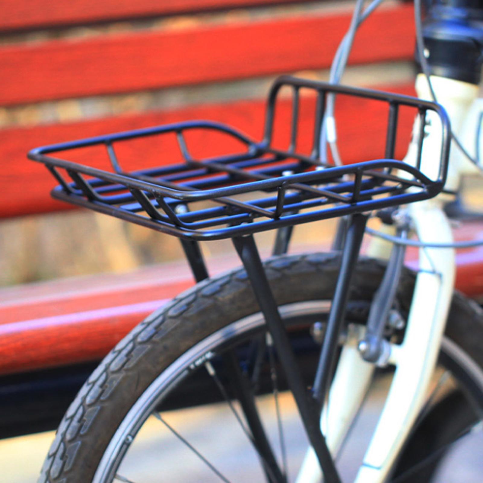 クイックリリース式フロントバイクバスケット 大容量メタルカー - Commuter Cycling のレビューと価格