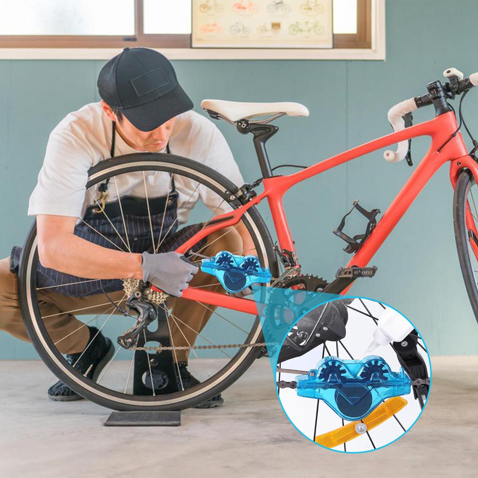 サイクリングチェーンクリーナーキット バイクチェーンスクラバ - Grease Waterproof Bike のレビューと価格