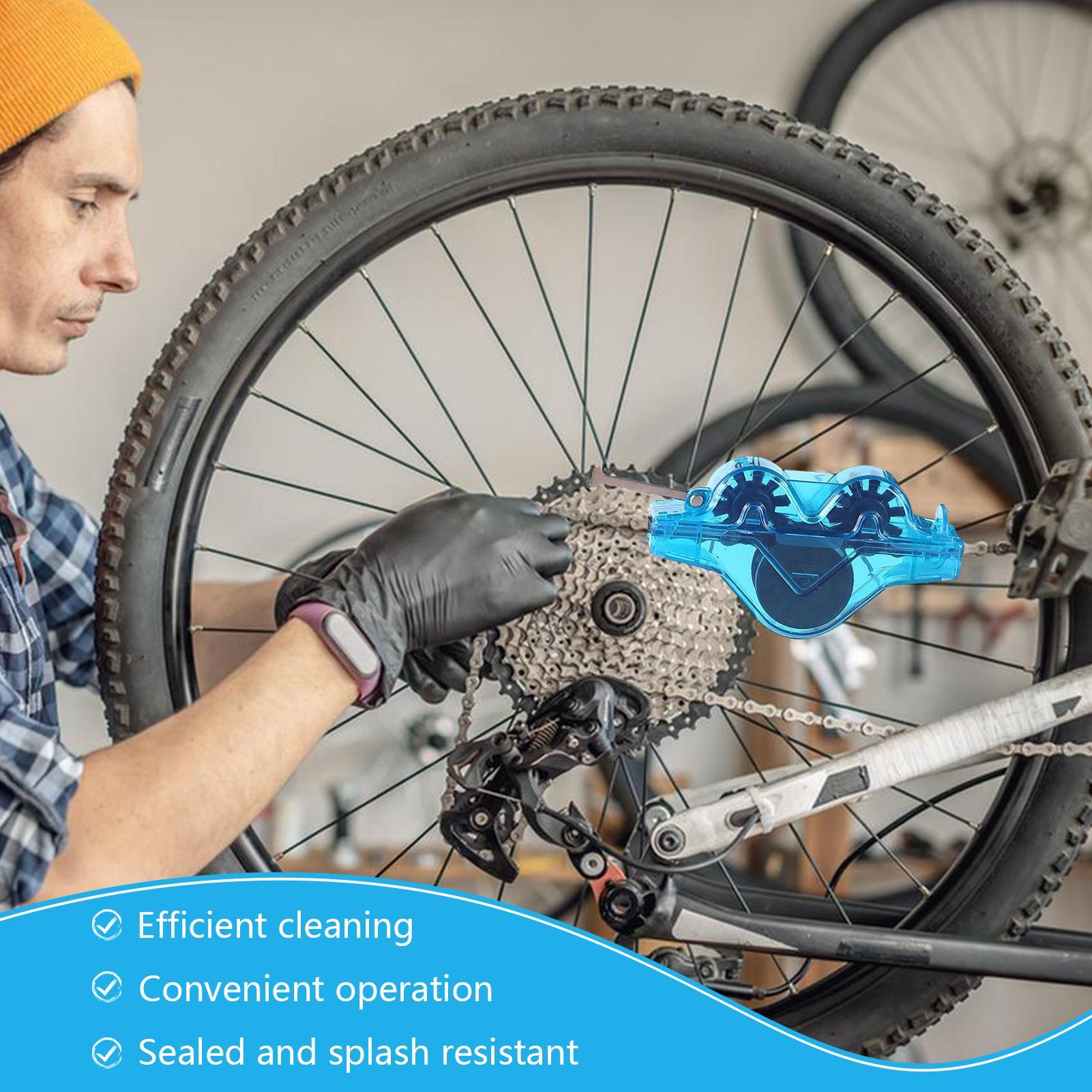 サイクリングチェーンクリーナーキット バイクチェーンスクラバ - Grease Waterproof Bike のレビューと価格