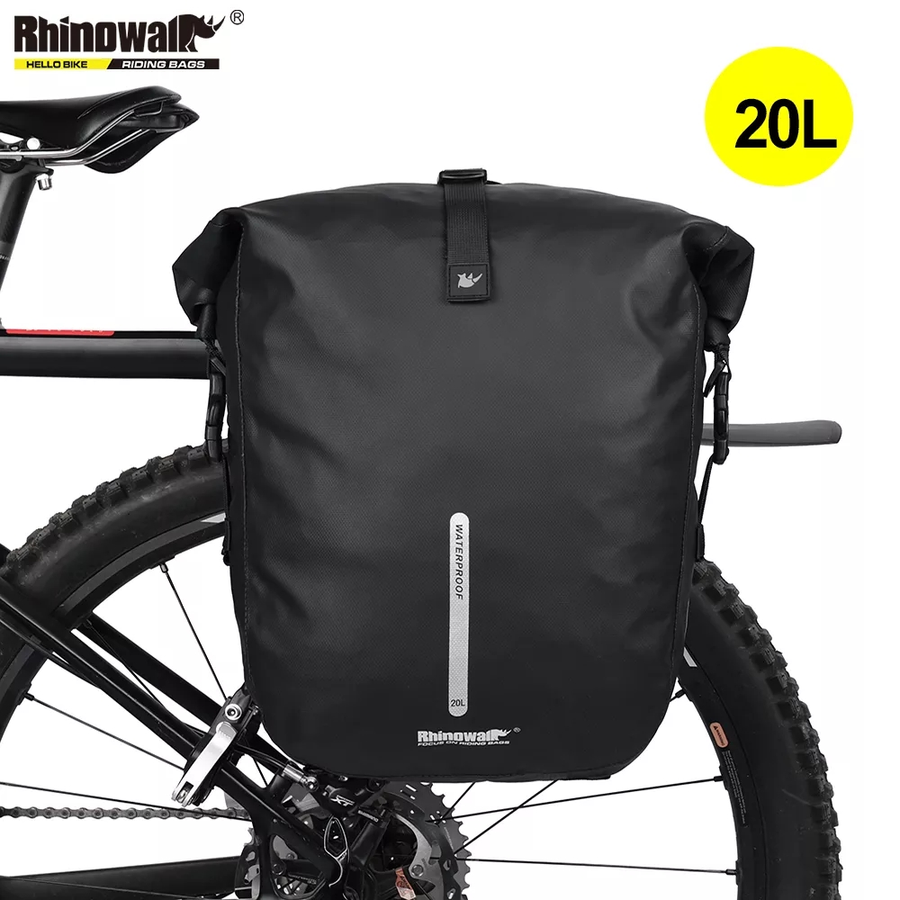 ラインストーン-自転車のバックパック,20lトランク,トラベ - Panniers Waterproof Rear のレビューと価格