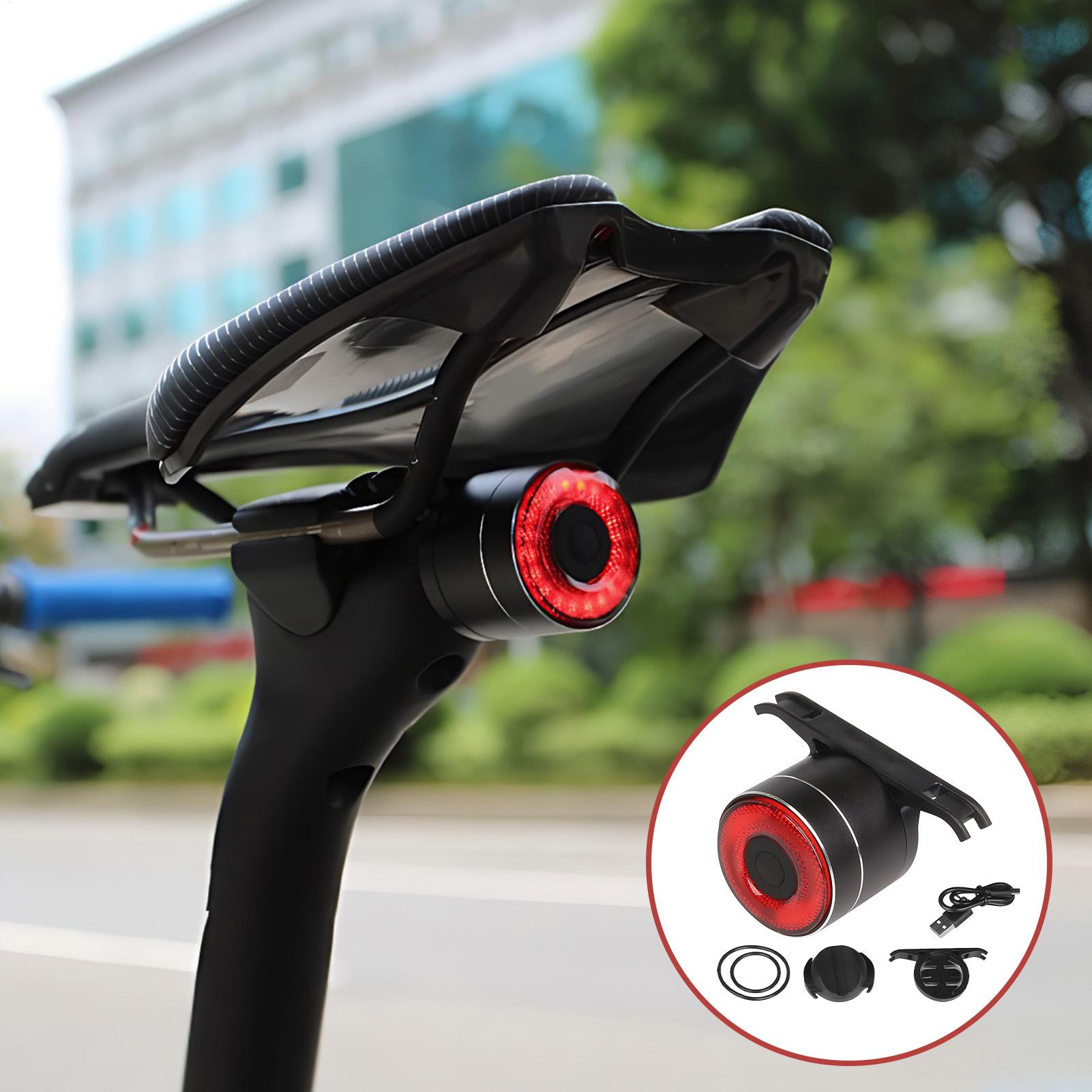 自転車リアライト スマートバイクテールセンシングライト サイ - Commuter Cycling のレビューと価格