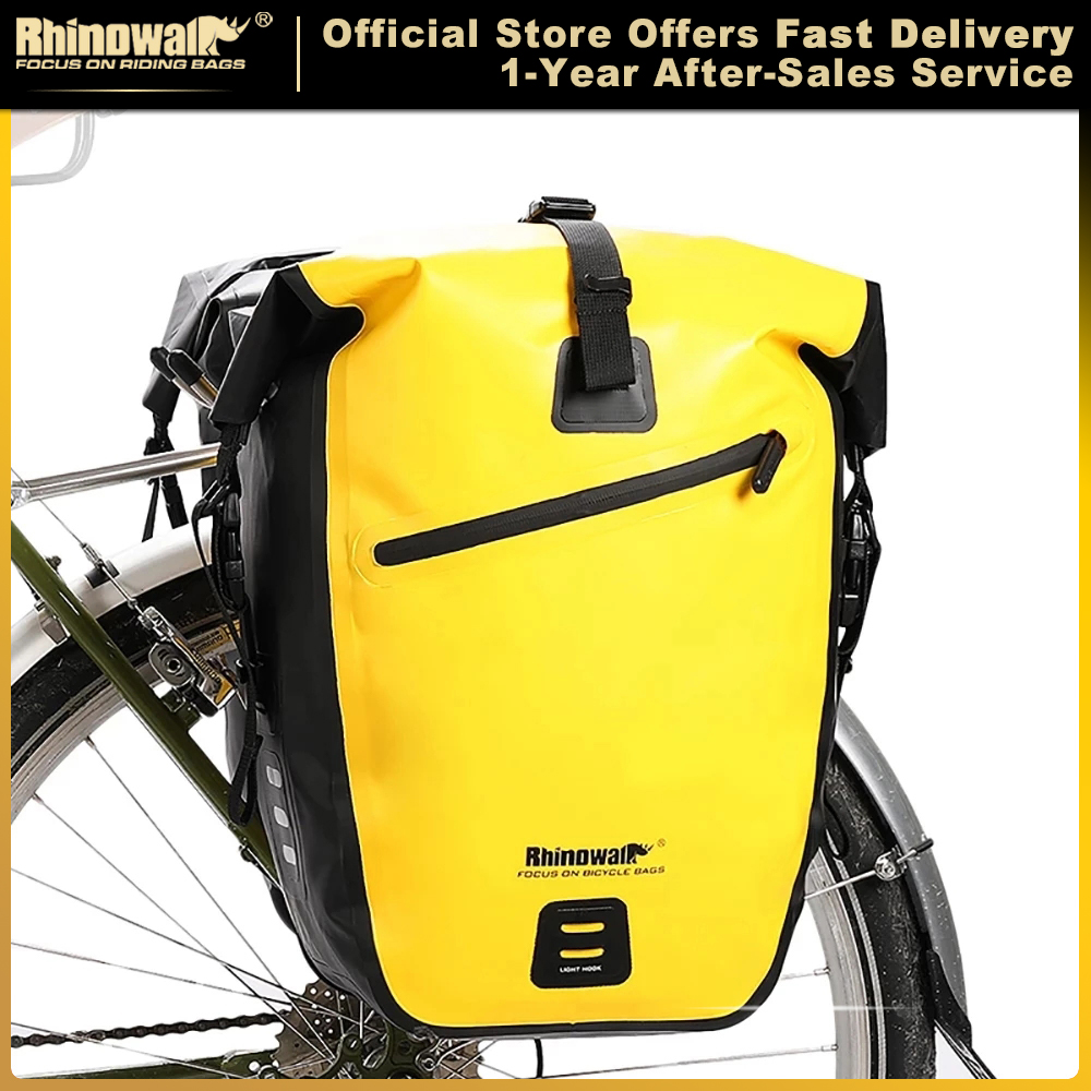 Rhinowalk 防水バイクバッグ 20L/27L 旅行用 - Panniers Waterproof Rear のレビューと価格