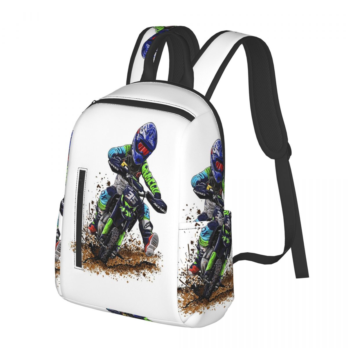 モトクロスダートバイクスタジオ MX ライダー 35 学生バ - Cycling Commute Backpack のレビューと価格