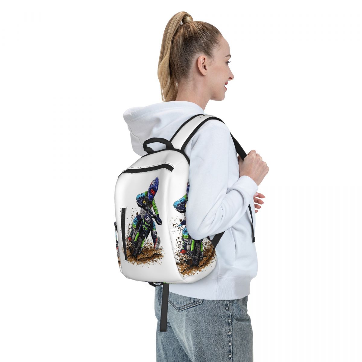 モトクロスダートバイクスタジオ MX ライダー 35 学生バ - Cycling Commute Backpack のレビューと価格