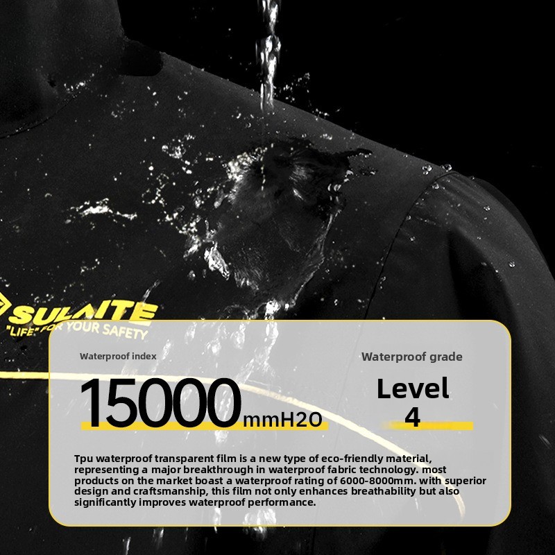オックスフォード製バイク用レインスーツ 防水ジャケット＆パン - Cycling Commuter Rain Jacket のレビューと価格