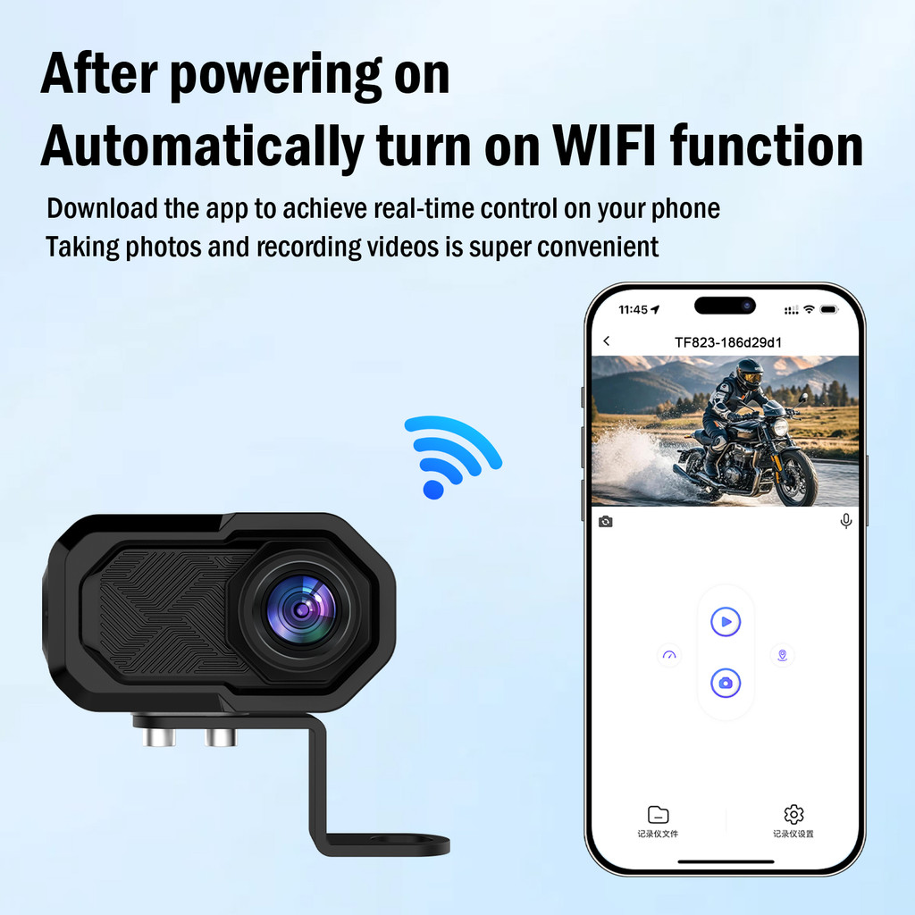 バイク用ドライブレコーダー 2K フルHD WiFi 防水  - Cycling Loop のレビューと価格
