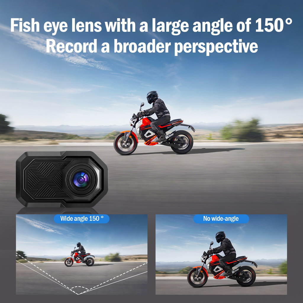 バイク用ドライブレコーダー 2K フルHD WiFi 防水  - Cycling Loop のレビューと価格