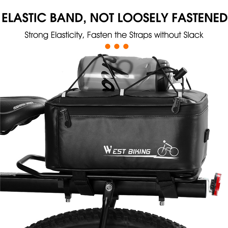 WEST BIKING 防水4L自転車リアラックバッグ レイ - Panniers Waterproof Rear のレビューと価格